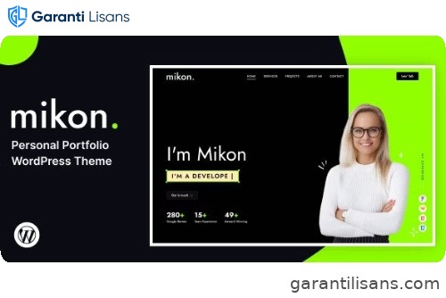 Mikon – Personal Portfolio WordPress Theme