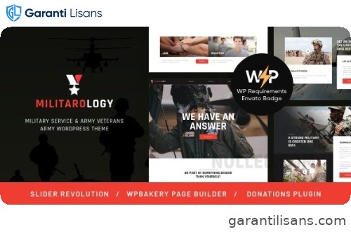 Militarology – Military Service & Army Veterans WordPress Theme