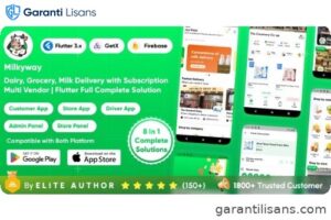 Milkyway – Multi-Vendor Milk Subscription App | Daily Milk & Grocery Delivery App | Full Solution
