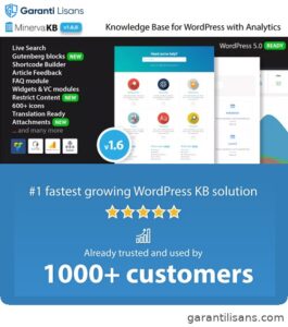 MinervaKB Knowledge Base for WordPress with Analytics