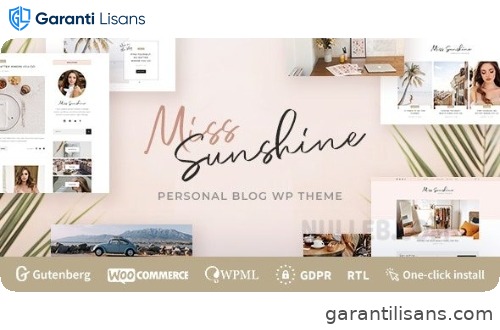 Miss Sunshine – Women Lifestyle Blog WordPress Theme