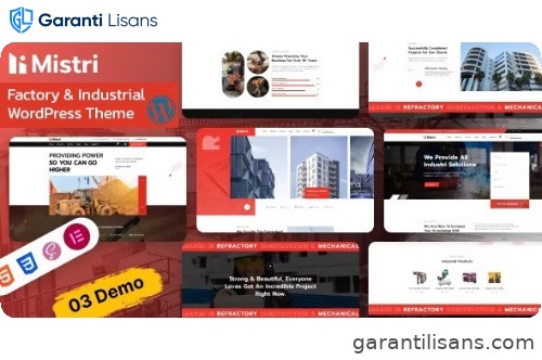 Mistri – Factory & Industrial WordPress Theme