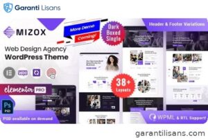 Mizox – Web Design Agency WordPress