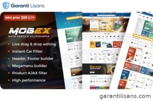 Mobex – Auto Parts WordPress Theme