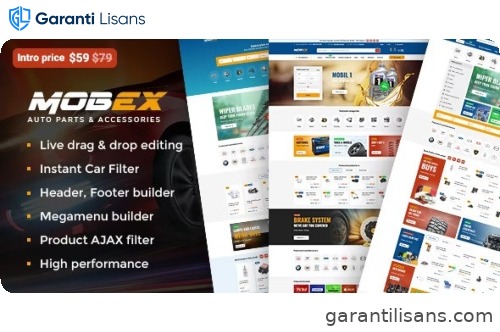 Mobex – Auto Parts WordPress Theme