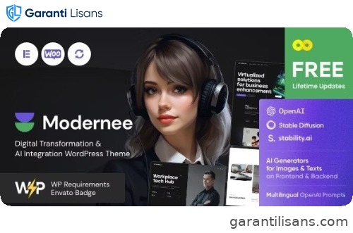 Modernee — AI Integration & Digital Transformation WordPress Theme