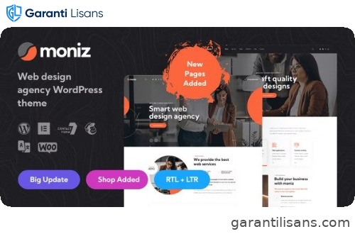 Moniz – Web Design Agency WordPress Theme