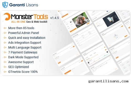 MonsterTools: The All-in-One SEO & Web Toolkit, like a Swiss Army Knife
