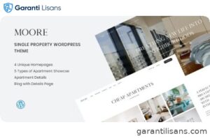 Moore – Single Property WordPress Theme