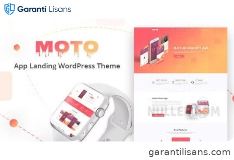 Moto – App Landing Page WordPress Theme