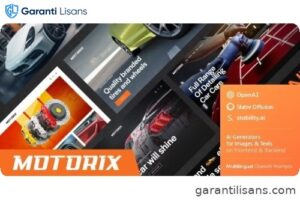 Motorix — Car Repair, Shop & Detailing WordPress Theme