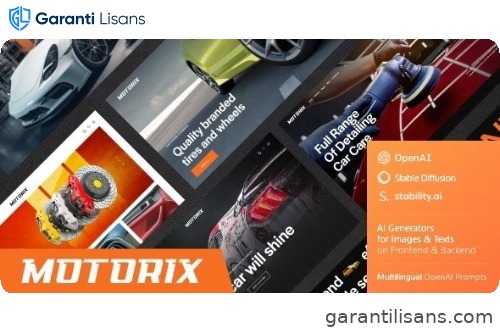 Motorix — Car Repair, Shop & Detailing WordPress Theme