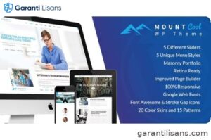 MountCool – Single Page Portfolio WordPress Theme