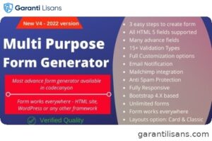 Multi-Purpose Form Generator & docusign (All types of forms) with SaaS