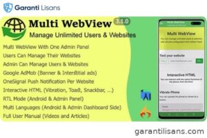 Multi WebView + Admin Panel