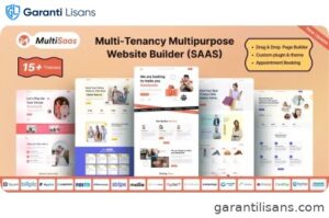 MultiSaas – Multi-Tenancy Multipurpose Website Builder (Saas)