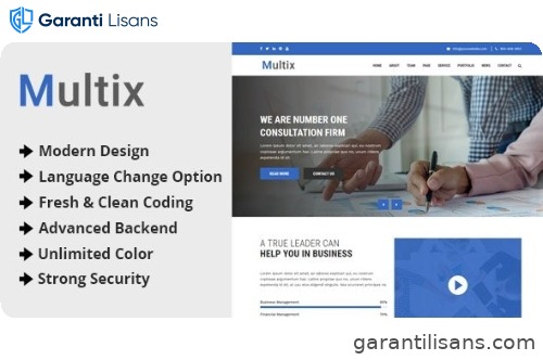 Multix – Multipurpose Website CMS with Codeigniter