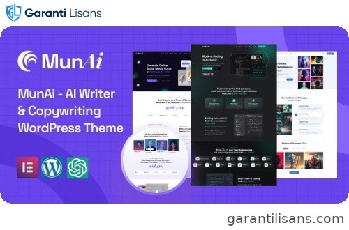 MunAi – AI Writer & Copywriting WordPress Theme