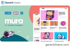 Mura – WordPress Theme for Content Creators
