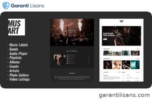 Musart – Music Label and Artists WordPress Theme
