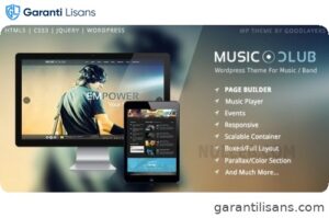 Music Club – Band | Party WordPress