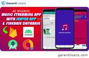 Music Streaming App with Server App And Firebase