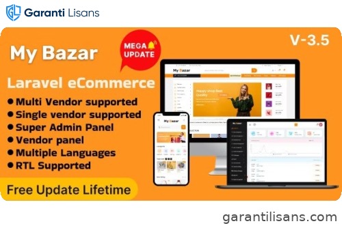 My Bazar- Single & Multivendor Laravel eCommerce Platform