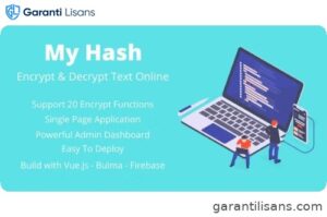 MyHash – Encrypt & Decrypt Text Online – Firebase Version (Production Ready)