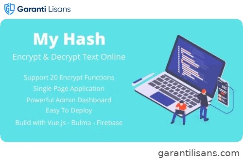 MyHash – Encrypt & Decrypt Text Online – Firebase Version (Production Ready)