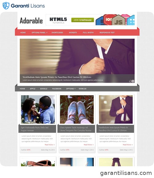 MyThemeShop Adorable WordPress Theme