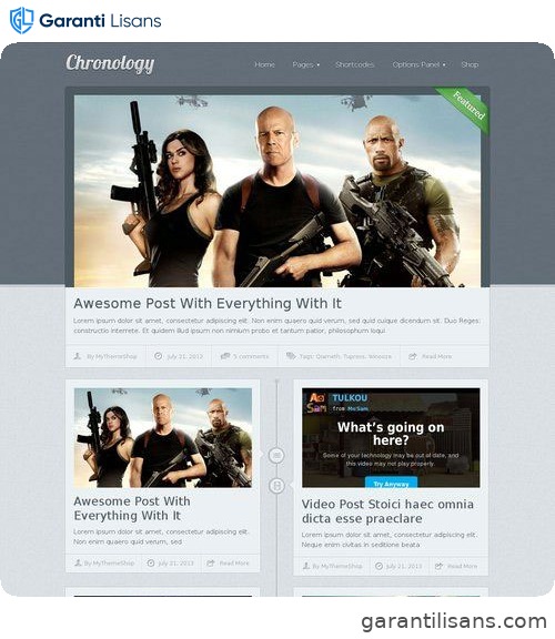 MyThemeShop Chronology WordPress Theme