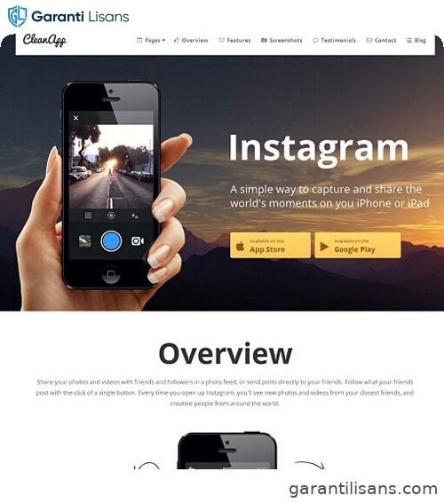 MyThemeShop Cleanapp WordPress Theme