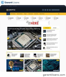 MyThemeShop Crypto Bitcoin & Cryptocurrency WordPress Theme