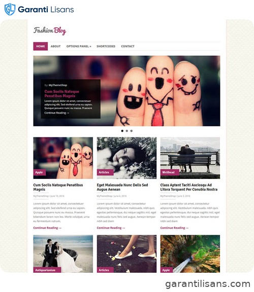 MyThemeShop Fashionblog WordPress Theme