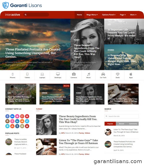 MyThemeShop Interactive WordPress Theme