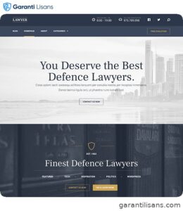 MyThemeShop Lawyer WordPress Theme