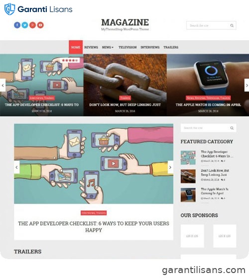 MyThemeShop Magazine WordPress Theme