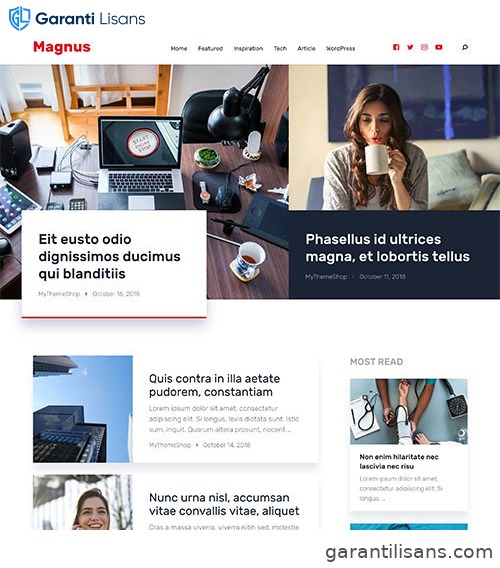 MyThemeShop Magnus WordPress Theme