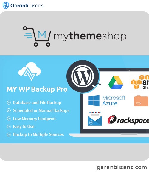 MyThemeShop My WP Backup Pro