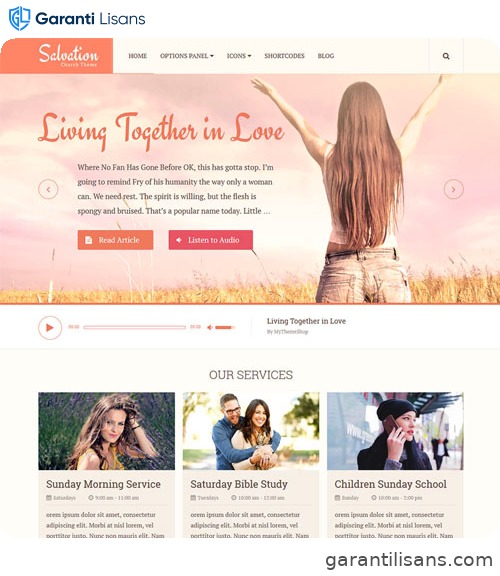 MyThemeShop Salvation WordPress Theme