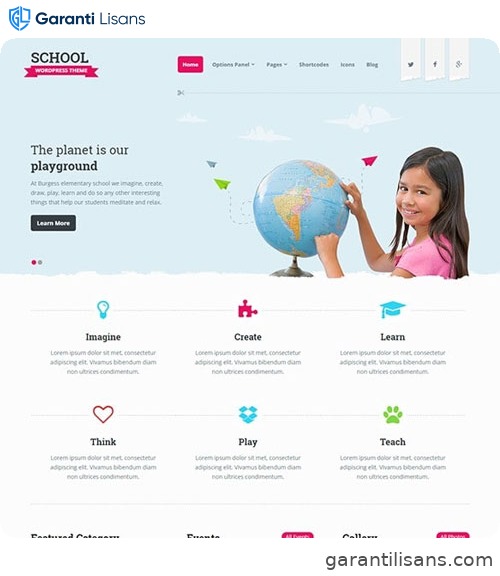 MyThemeShop School WordPress Theme