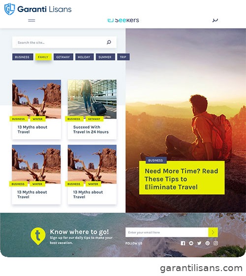 MyThemeShop Seekers WordPress Theme
