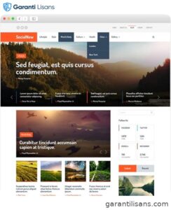 MyThemeShop SocialNow WordPress Theme