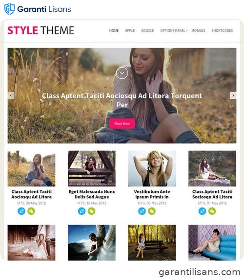 MyThemeShop Style WordPress Theme