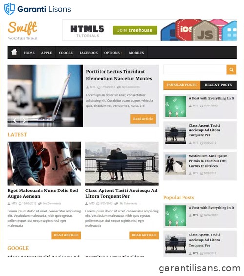 MyThemeShop Swift WordPress Theme