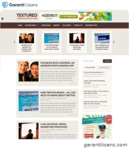 MyThemeShop Textured WordPress Theme