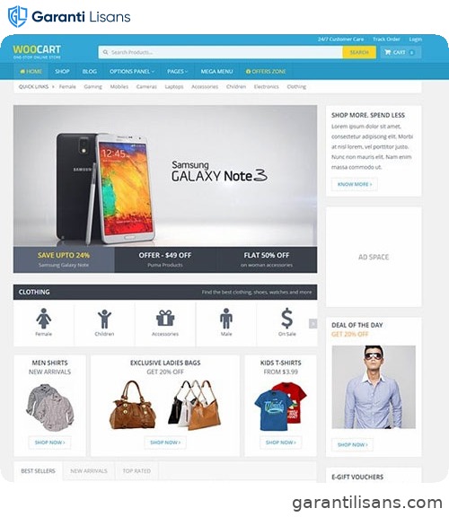 MyThemeShop WooCart WordPress Theme
