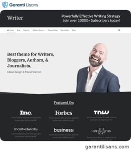 MyThemeShop Writer WordPress Theme