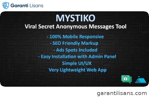 Mystiko – Viral Secret Anonymous Messages Tool