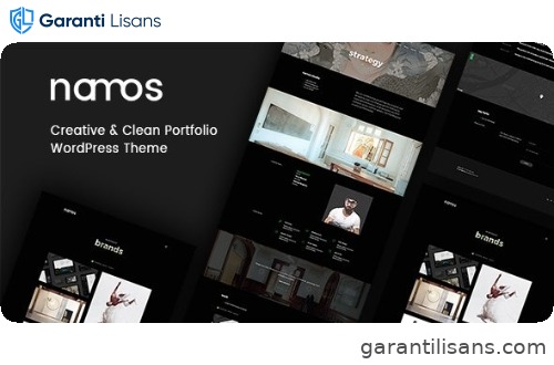 Namos – Creative One/Multi-Page Portfolio WordPress Theme